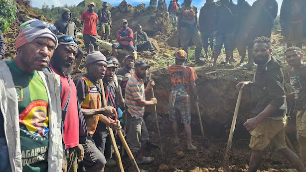 More than 2,000 buried alive in Papua New Guinea landslide, government says