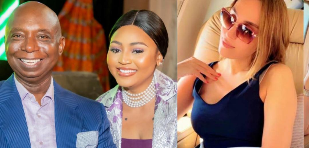 “You have a beautiful heart but are you really happy for them?” – Fans react as Laila Charani celebrates Ned Nwoko’s marriage anniversary to Regina Daniels