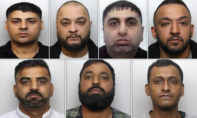 Grooming gang of 7 found guilty of r@ping and s3xually assaulting two under-16 girls