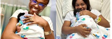 “She’s getting all her baby girls from her sons” – Congratulations pour in as Omoni Oboli announces first grandchild